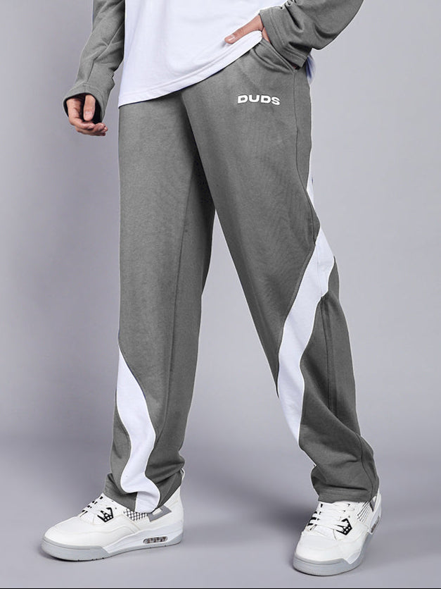 CELESTINE COOL RELAXED FIT JOGGER (GREY WHITE)