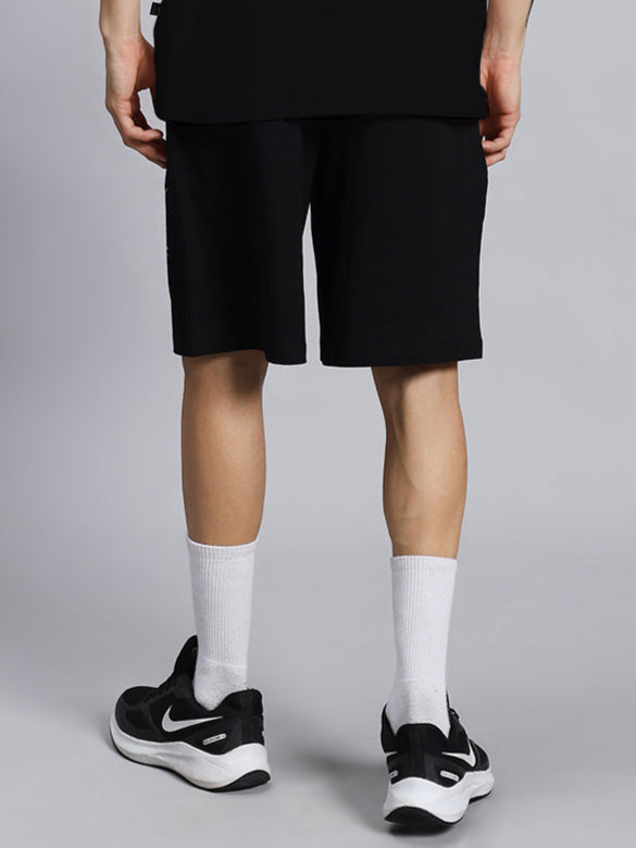 GREAT PRINTED SUMMER SHORTS (BLACK)