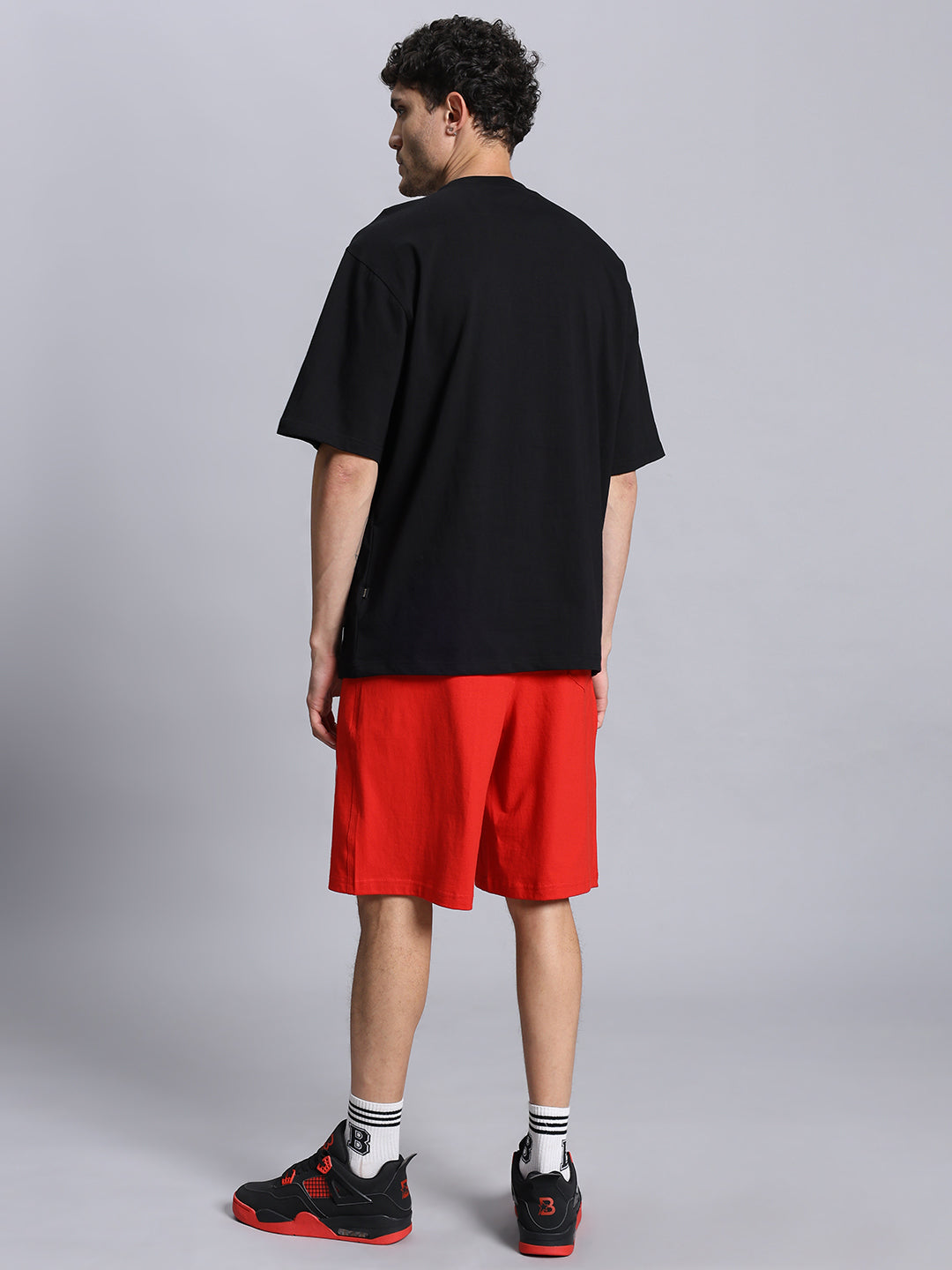 MILANO SUMMER CO-ORD SET (BLACK RED)