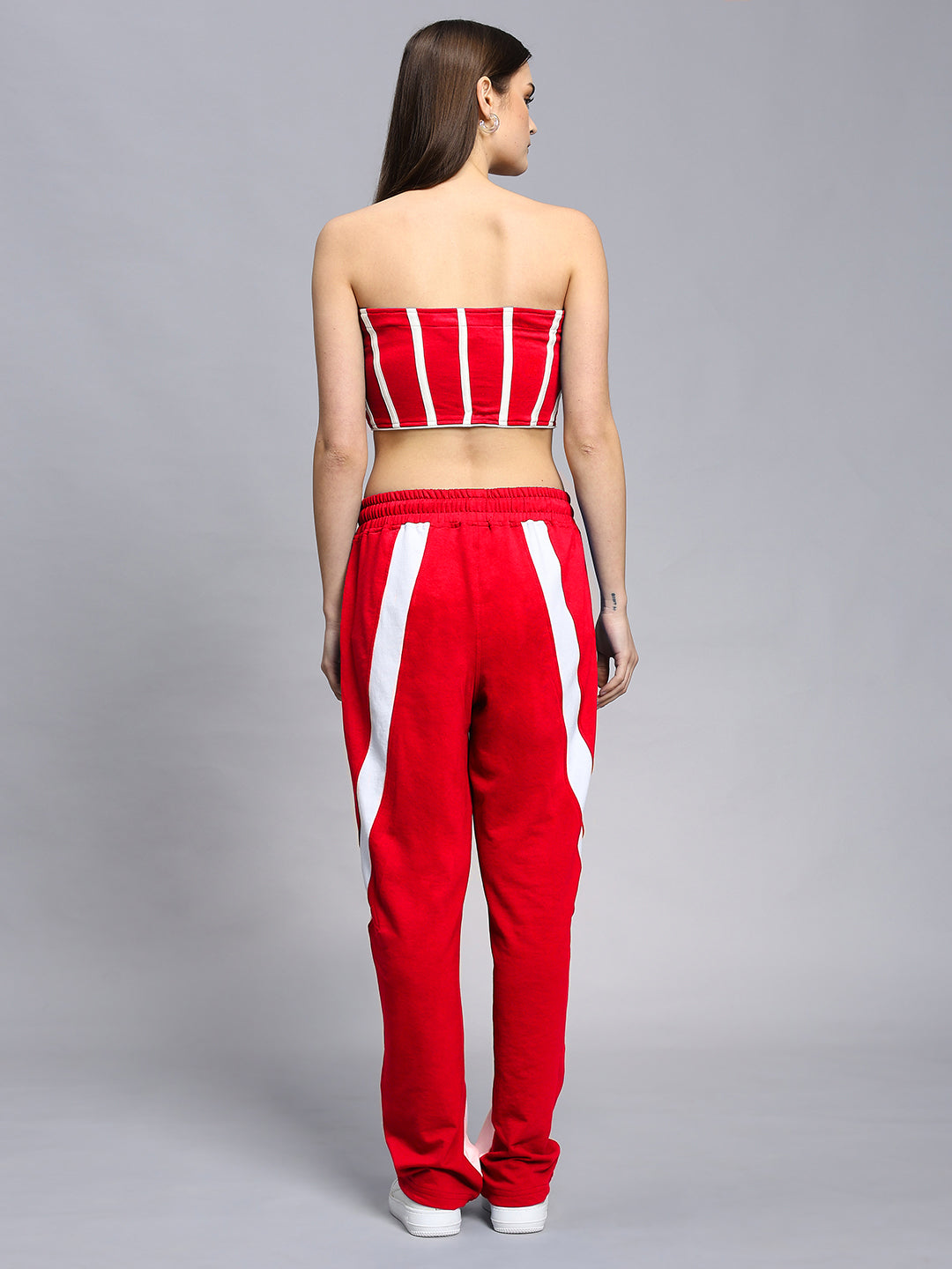 WOMEN'S LIVIANA COOL CO-ORD SET (RED)