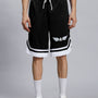 WD WINGS REGULAR FIT SHORTS (BLACK)