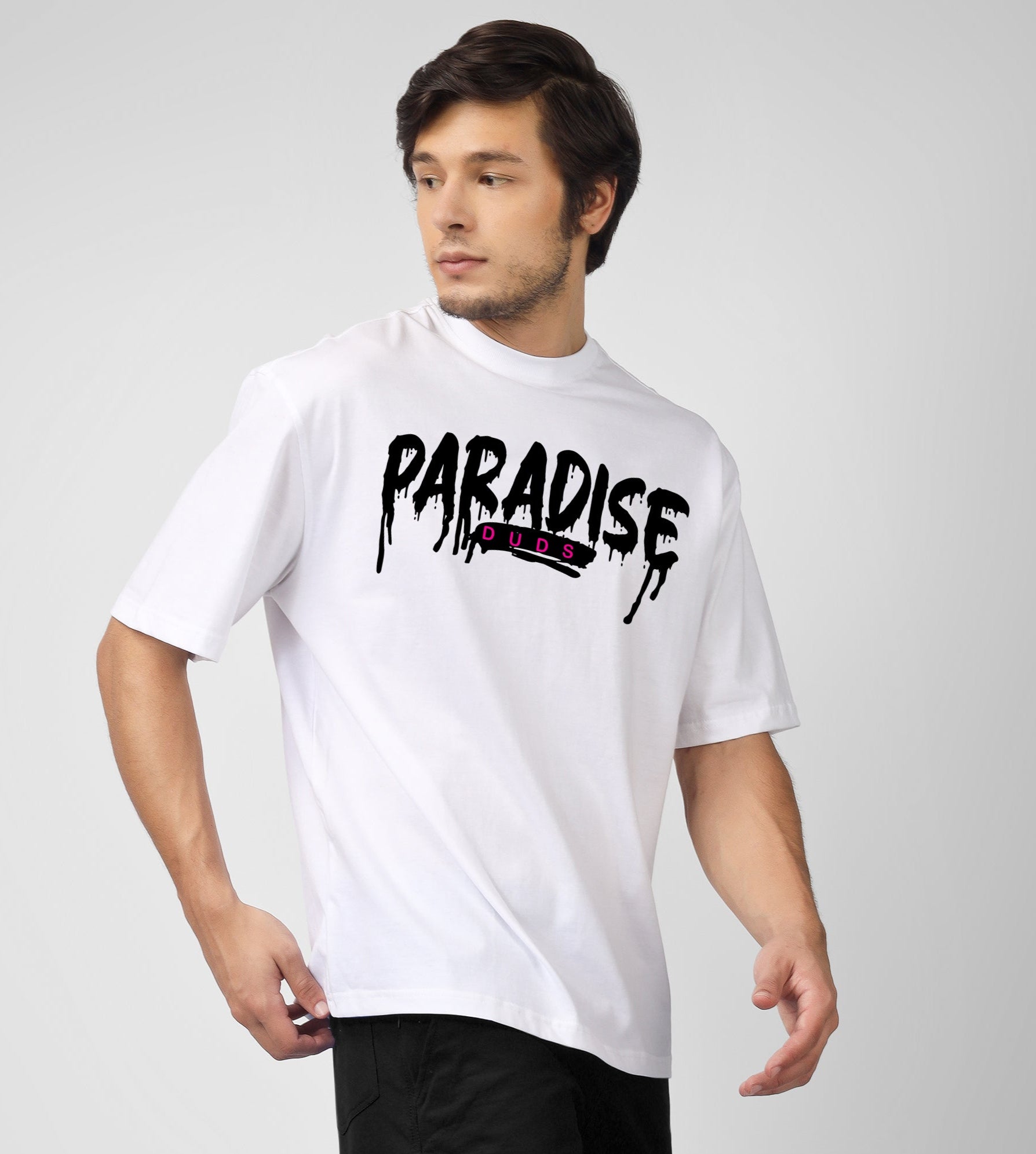 FULNESS PARADISE OVER-SIZED T-SHIRT (WHITE)