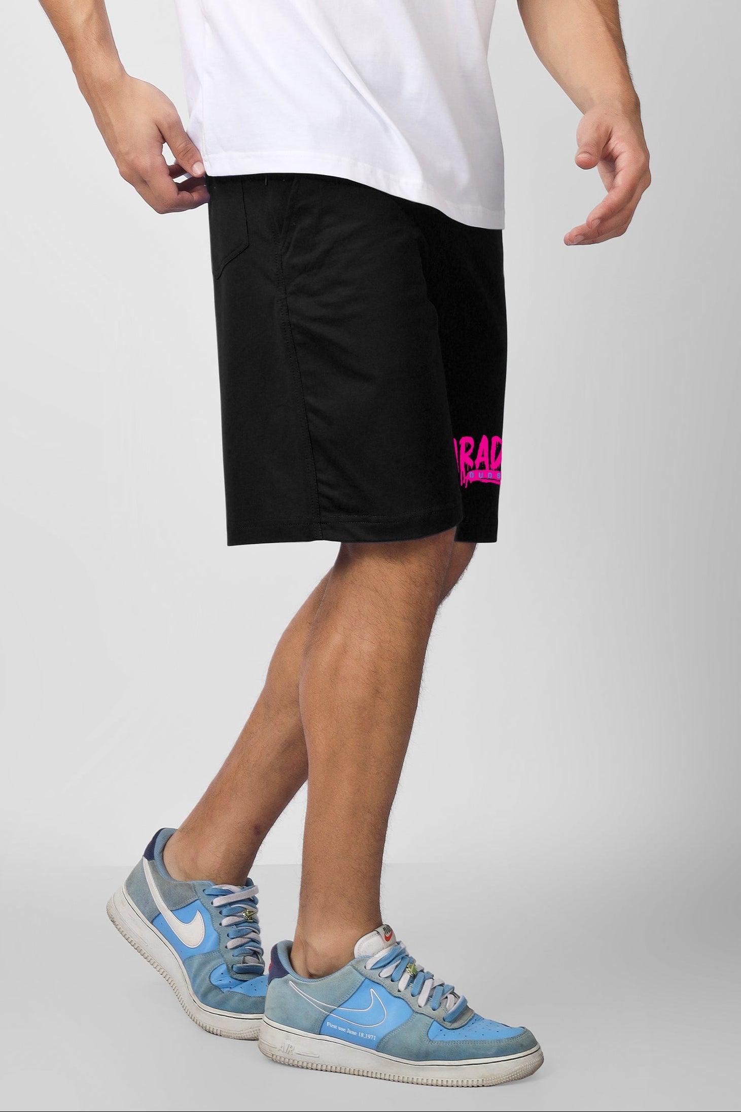 FULNESS PARADISE SUMMER SHORTS (BLACK)
