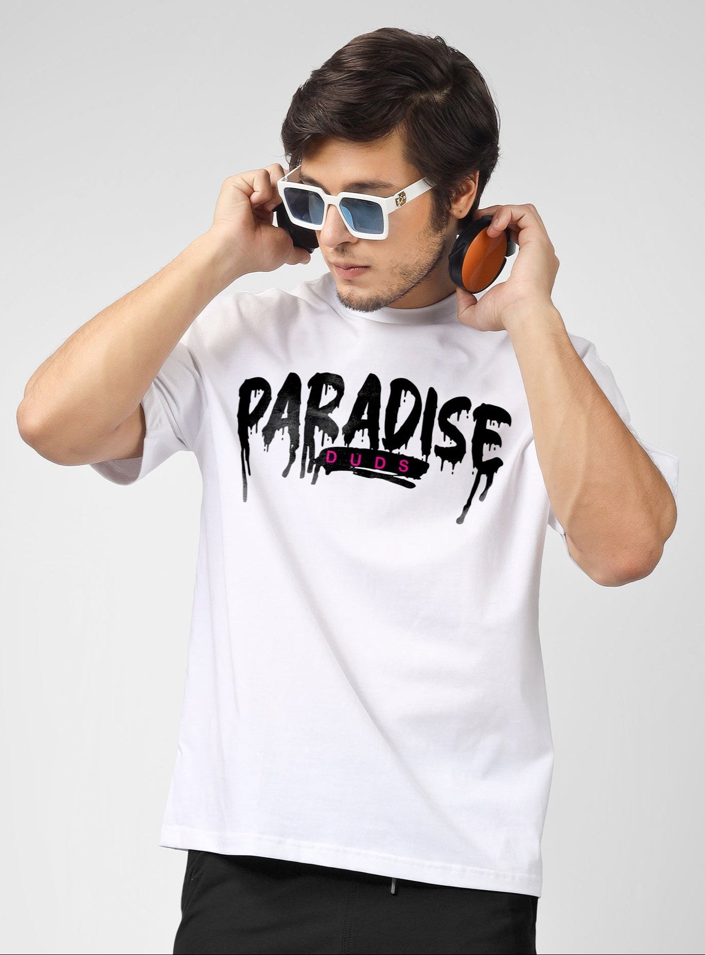 FULNESS PARADISE OVER-SIZED T-SHIRT (WHITE)
