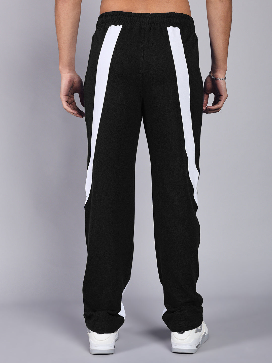 CELESTINE COOL RELAXED FIT JOGGER (BLACK WHITE)