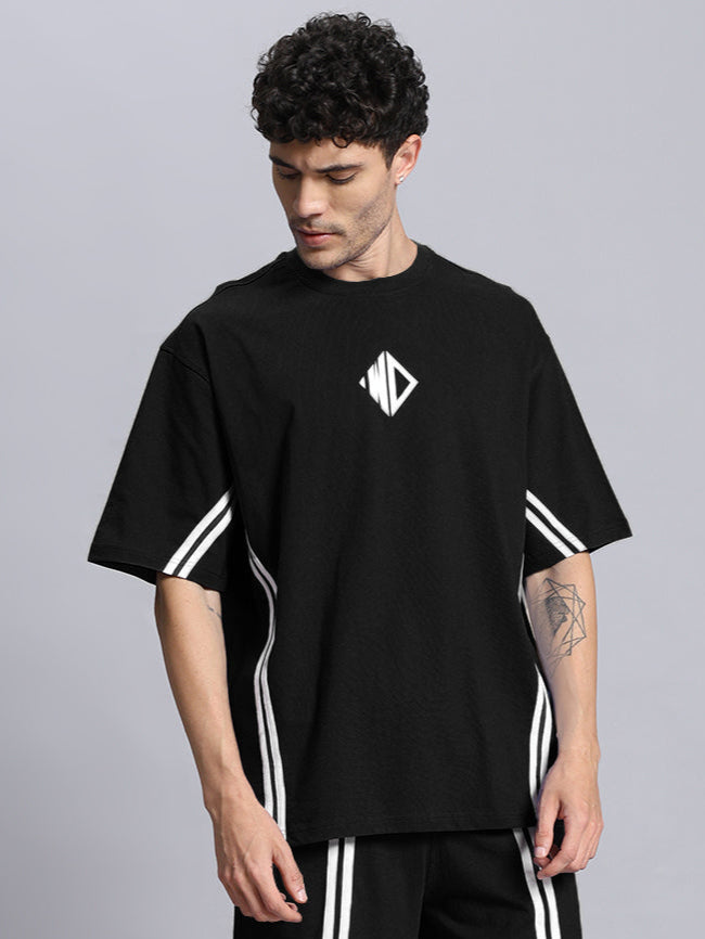 OUTLOOK OVER-SIZED T-SHIRT (BLACK)
