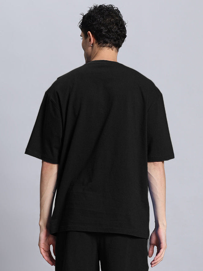 OUTLOOK OVER-SIZED T-SHIRT (BLACK)