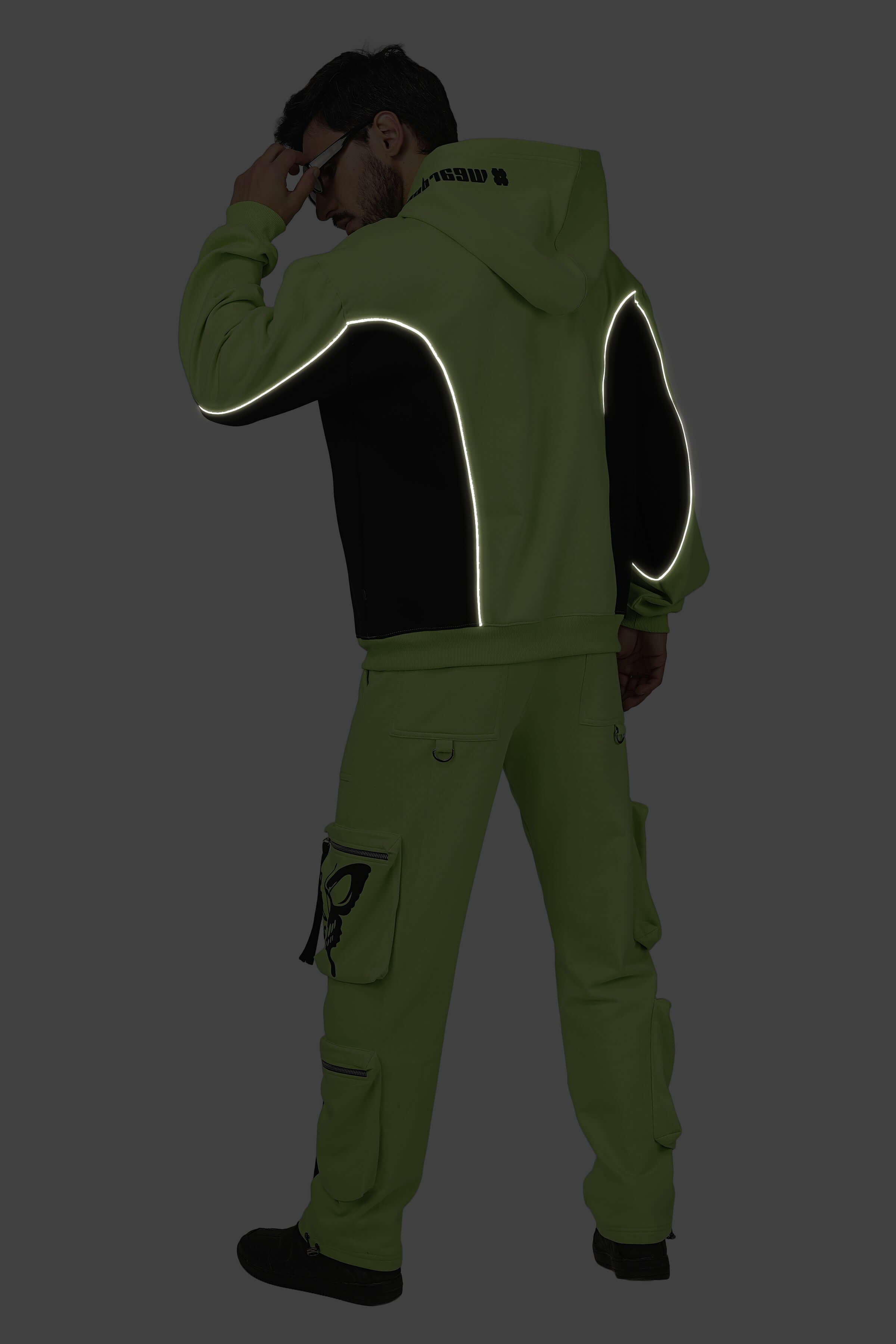 ART Reflector Co-Ord Set (Neon Green) - Wearduds