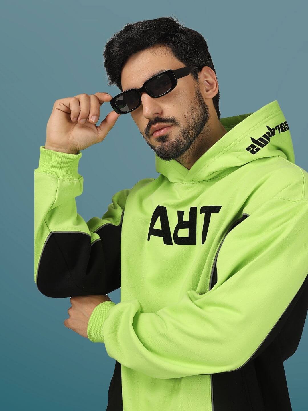 ART Reflector Co-Ord Set (Neon Green) - Wearduds