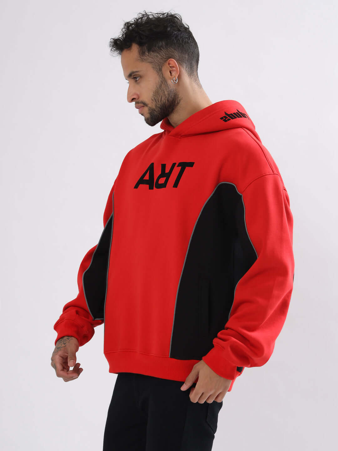 ART Reflector Hoodie (Red) - Wearduds