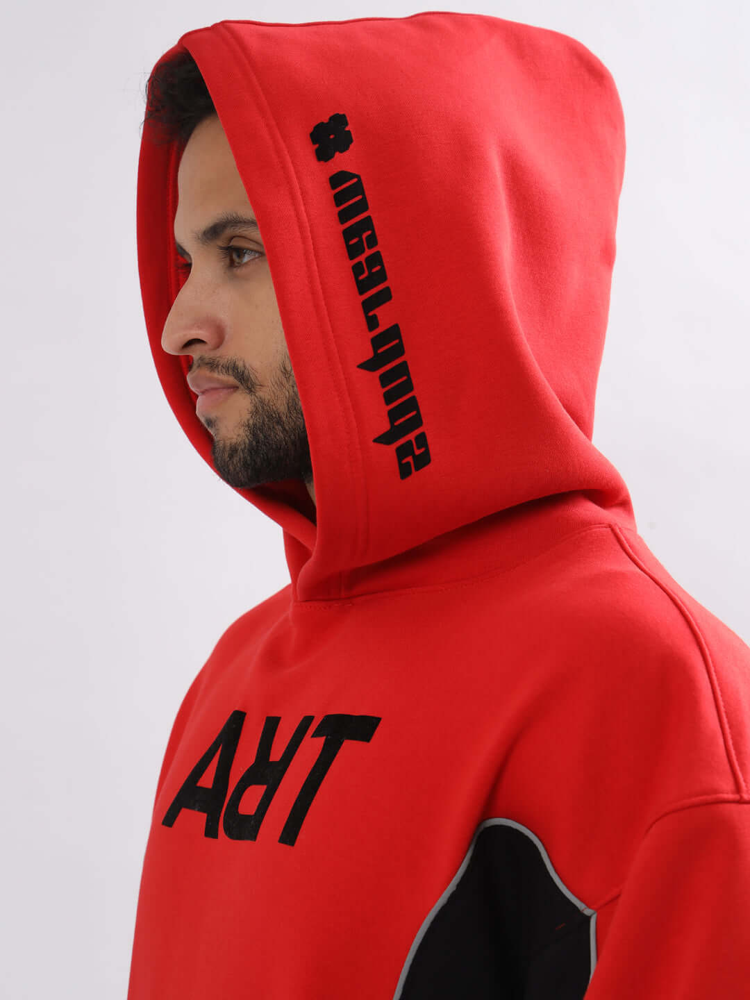 ART Reflector Hoodie (Red) - Wearduds