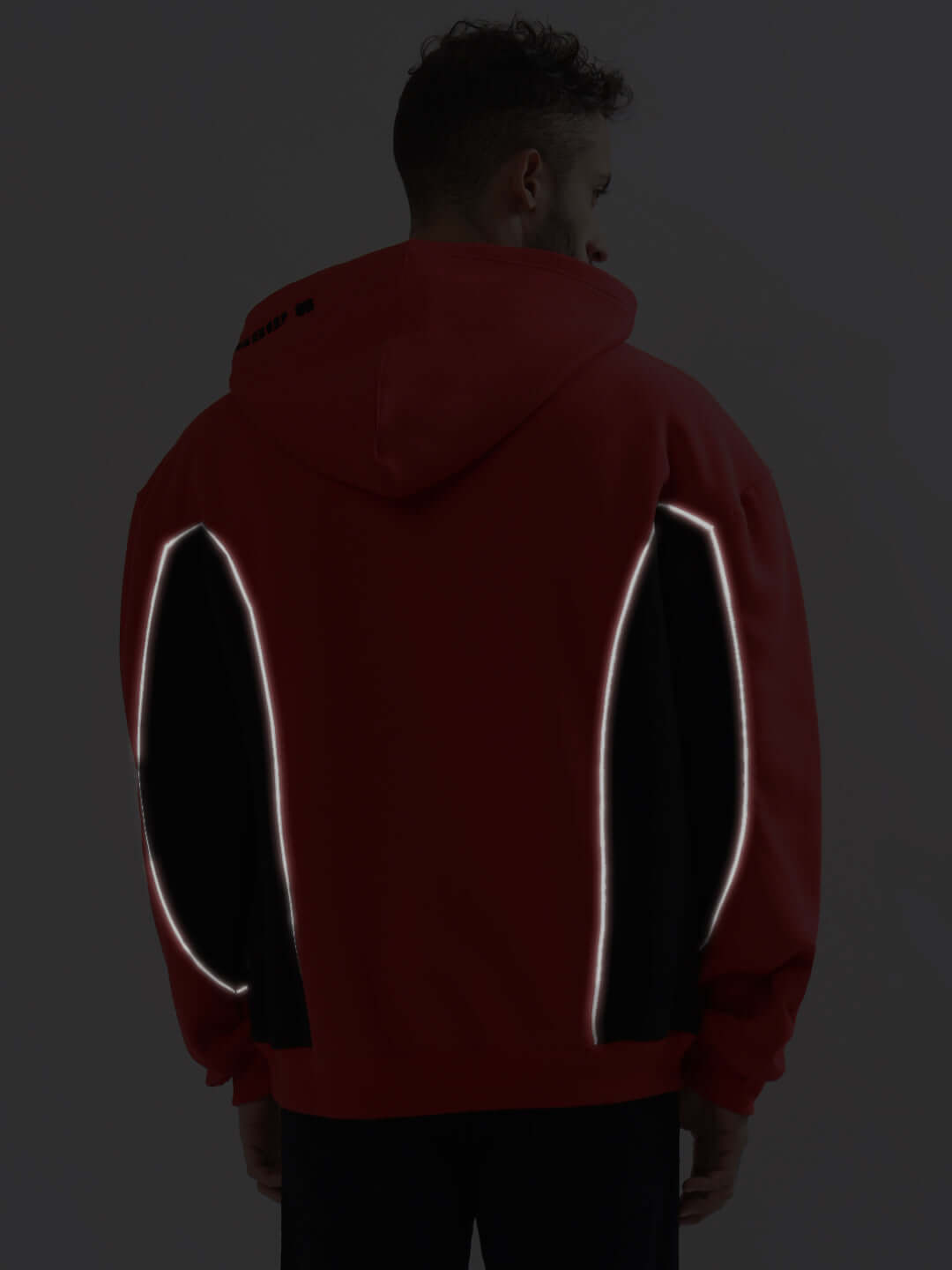 ART Reflector Hoodie (Red) - Wearduds