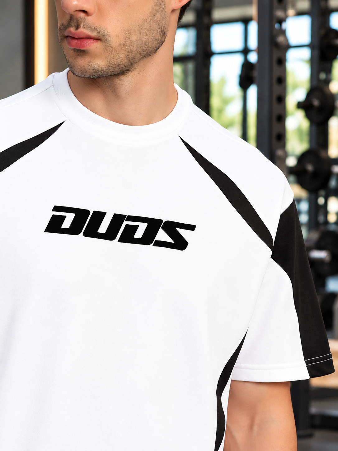 CANDOR OVER-SIZED T-SHIRT WHITE BLACK