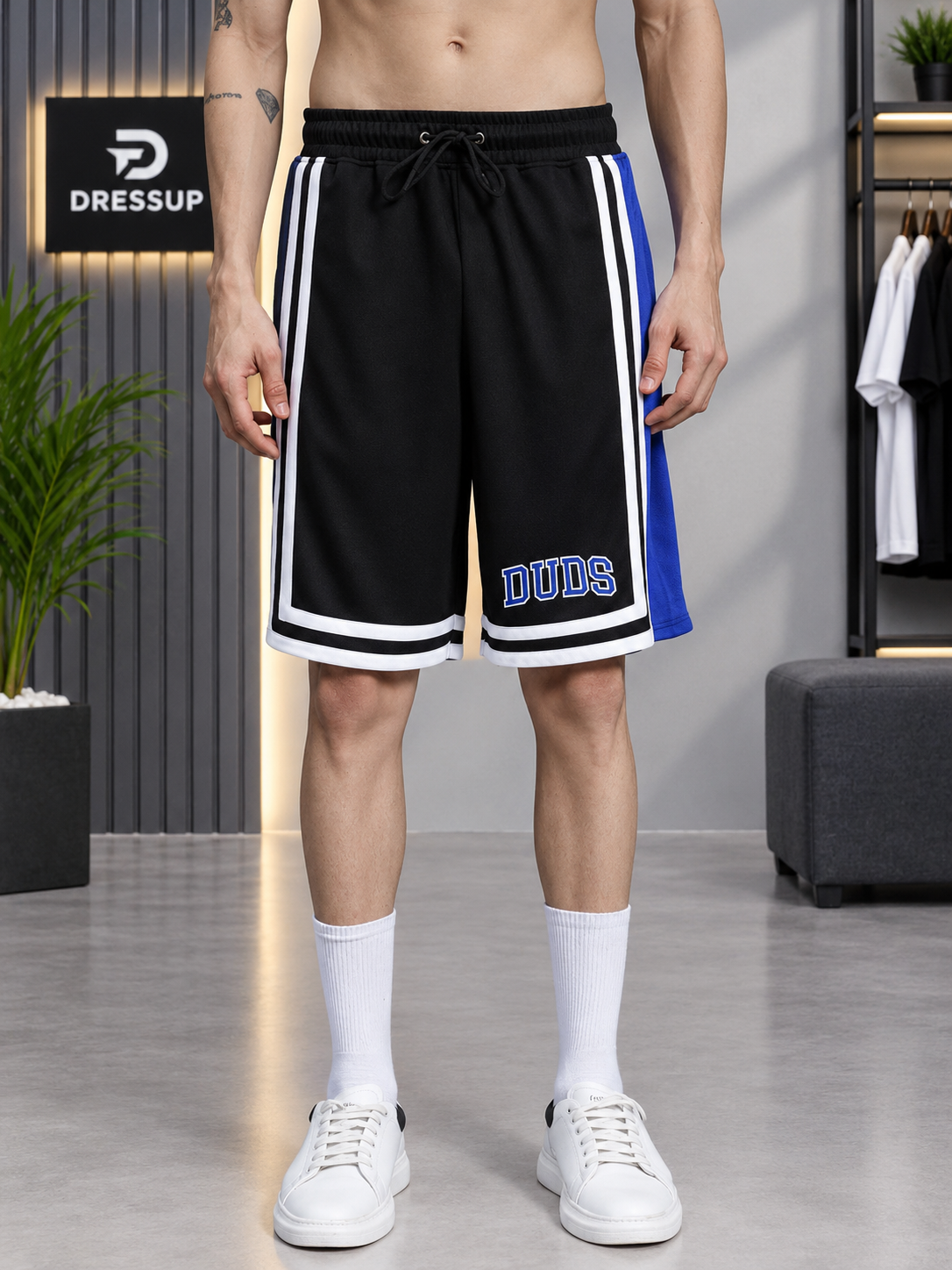 CHALLENGE COLORBLOCK CO-ORD SET ROYAL BLUE - Wearduds, view 7