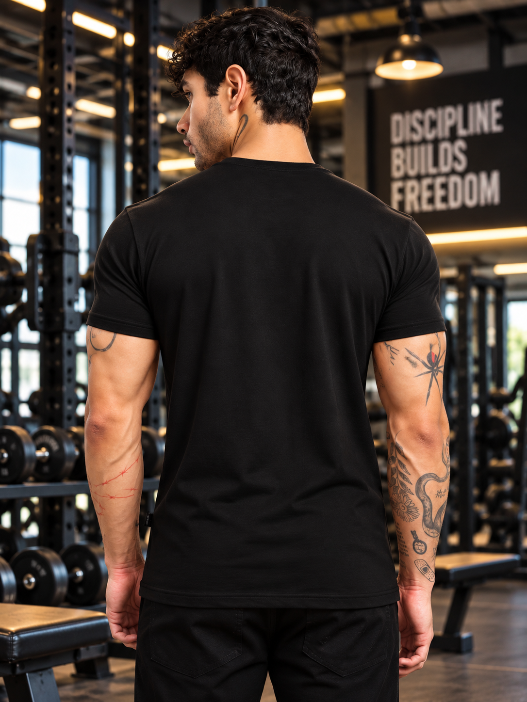 DREAMS REGULAR FIT T-SHIRT BLACK