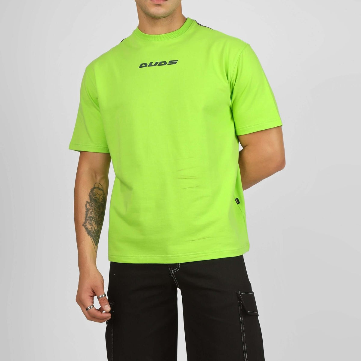 DUDS DELIGHT OVER-SIZED T-SHIRT NEON GREEN Buy Online