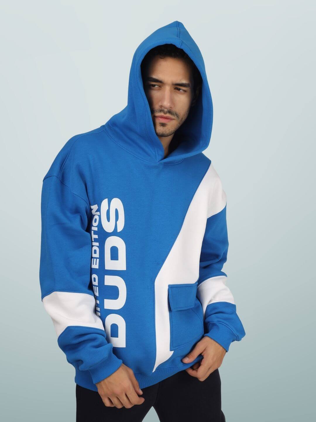 DUDS Limited Edition Oversize Hoodie (Royal Blue) - Wearduds