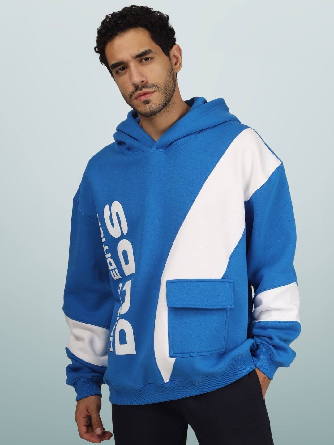 DUDS Limited Edition Oversize Hoodie (Royal Blue) - Wearduds