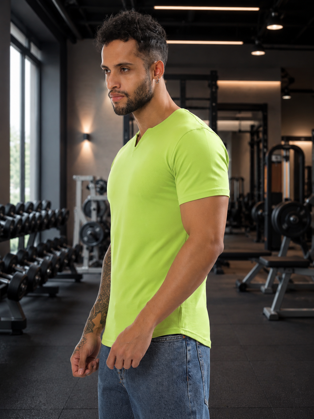 VIKING REGULAR FIT T-SHIRT NEON GREEN