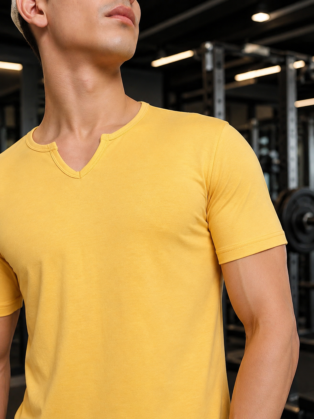 VIKING REGULAR FIT T-SHIRT YELLOW