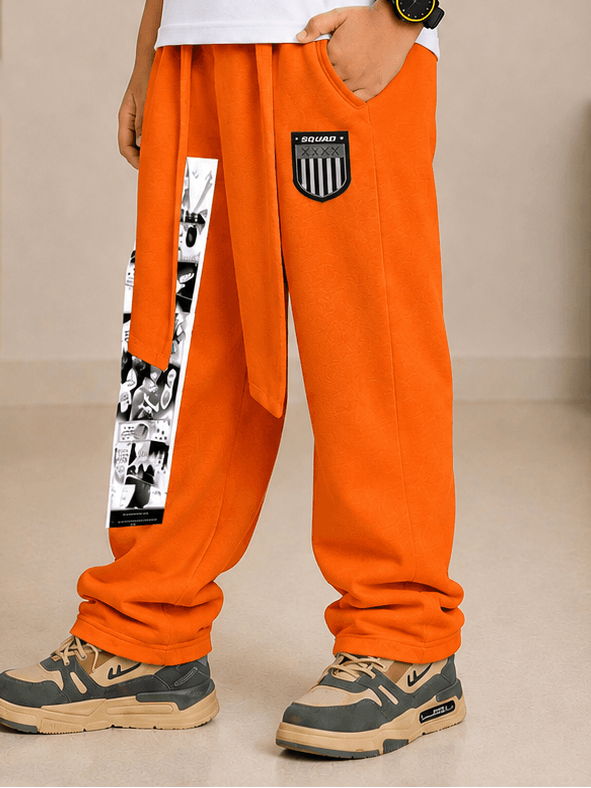 CHILL JOGGER FOR BOYS GIRLS ORANGE