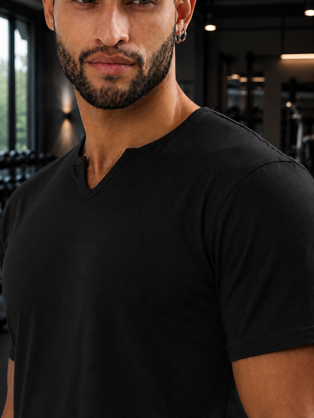 VIKING REGULAR FIT T-SHIRT BLACK