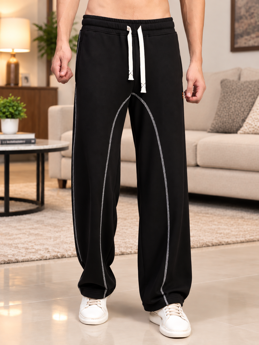 BEAT MODE FIT JOGGERS BLACK