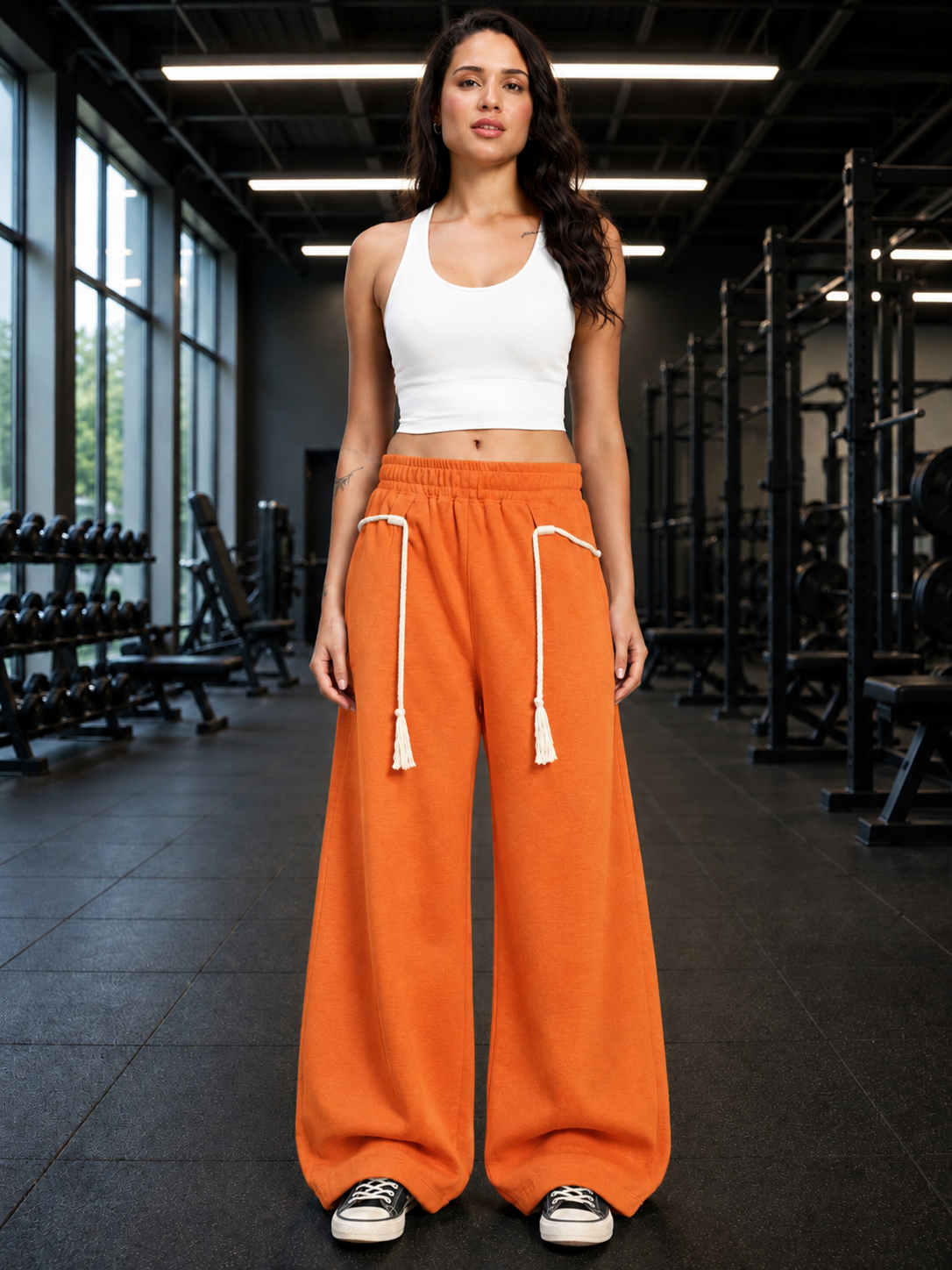 WOMEN COOLFIT BAGGY LOOSE FIT JOGGER ORANGE