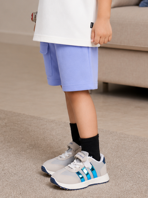 LIL CAT CLUB SHORTS FOR BOYS GIRLS LAVENDER