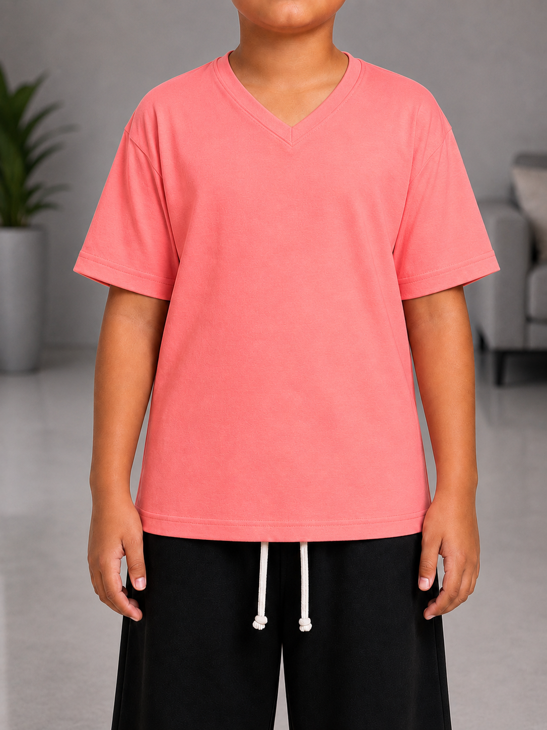 COOLFIT T-SHIRT FOR BOYS GIRLS PINK