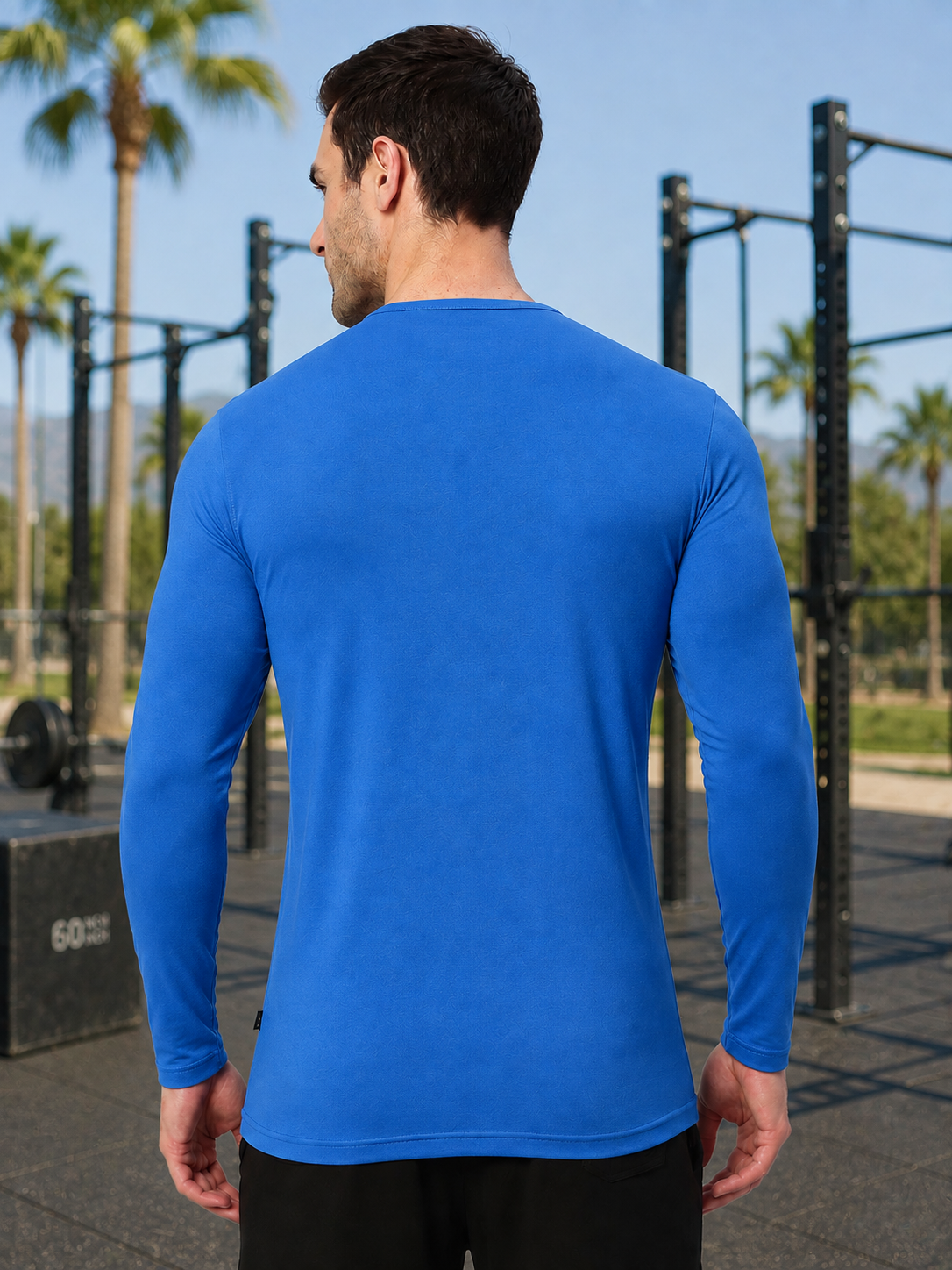 HENNY SLIM FIT SWEATSHIRT ROYAL BLUE