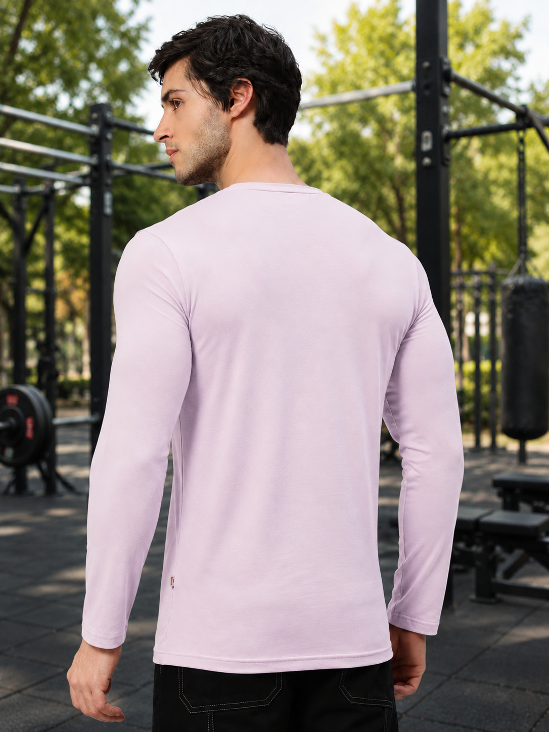 OMNI SLIM FIT SWEATSHIRT LILAC