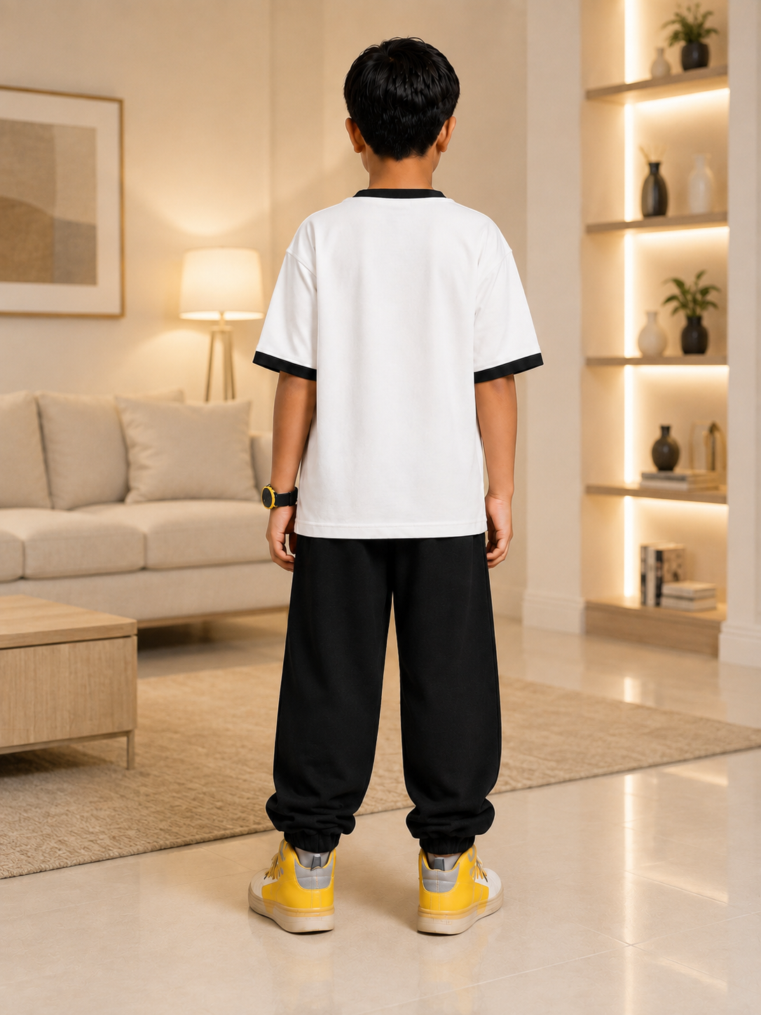 EMOJI VIBES T-SHIRT FOR BOYS GIRL WHITE