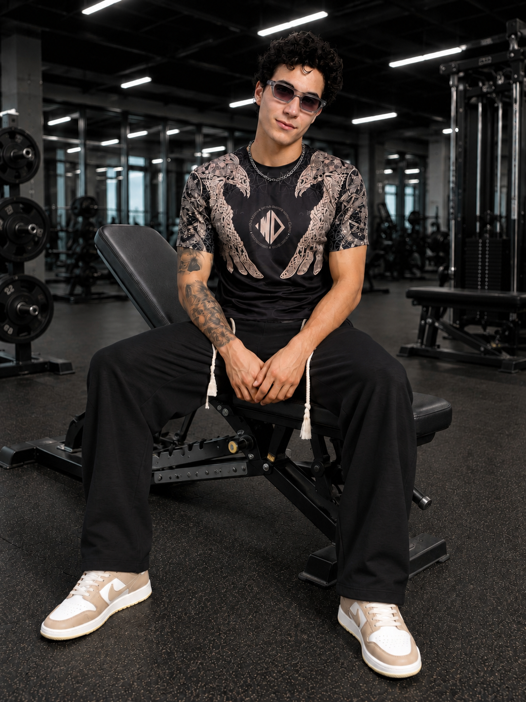 BAGGY DRIFT LIGHT JOGGER BLACK
