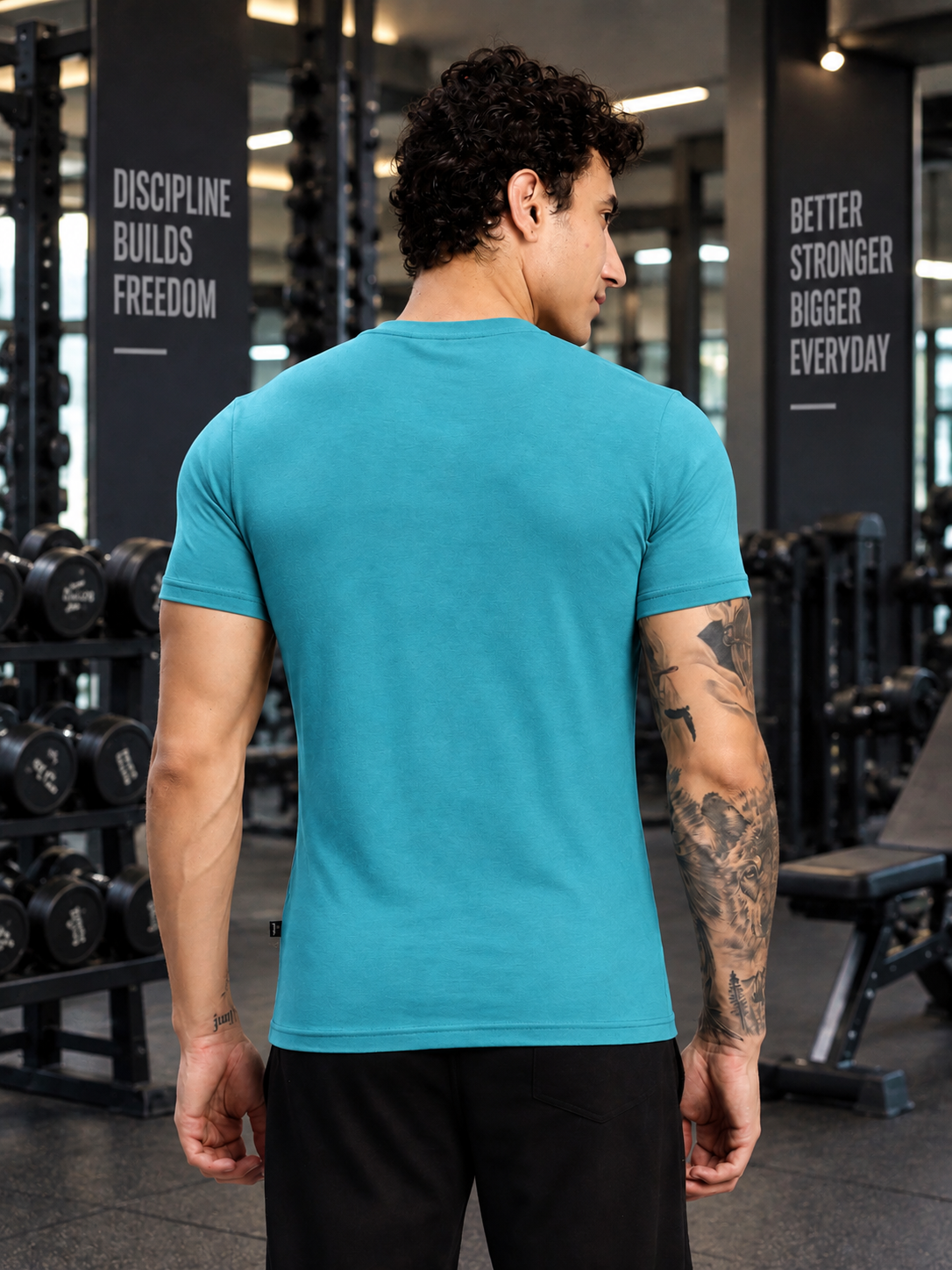 CORE SHORT REGULAR FIT T-SHIRT OCEAN BLUE