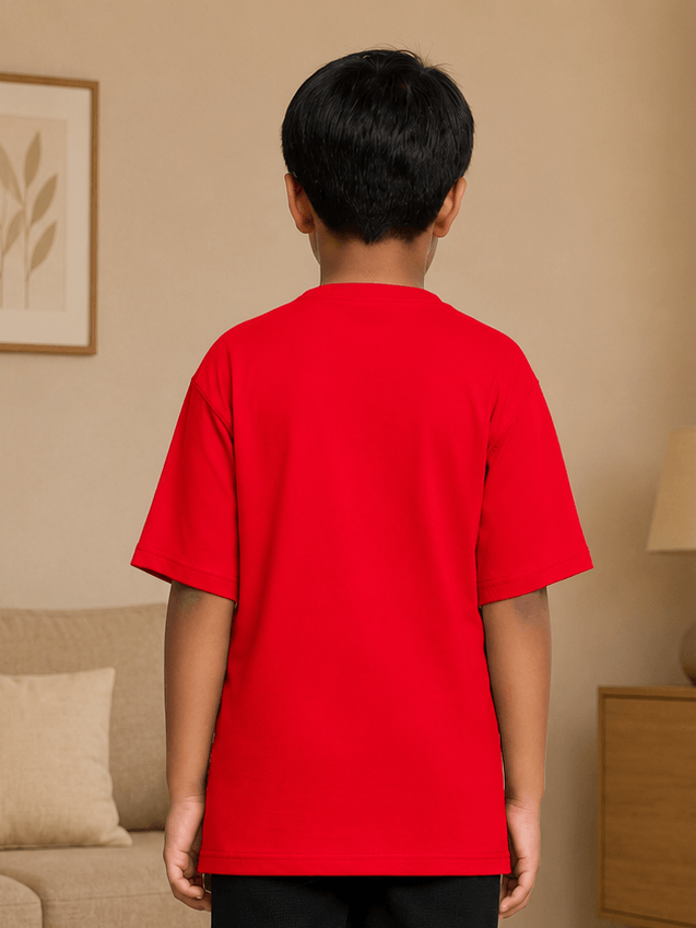 ARTISTIC FREEDOM T-SHIRT FOR BOYS GIRLS RED