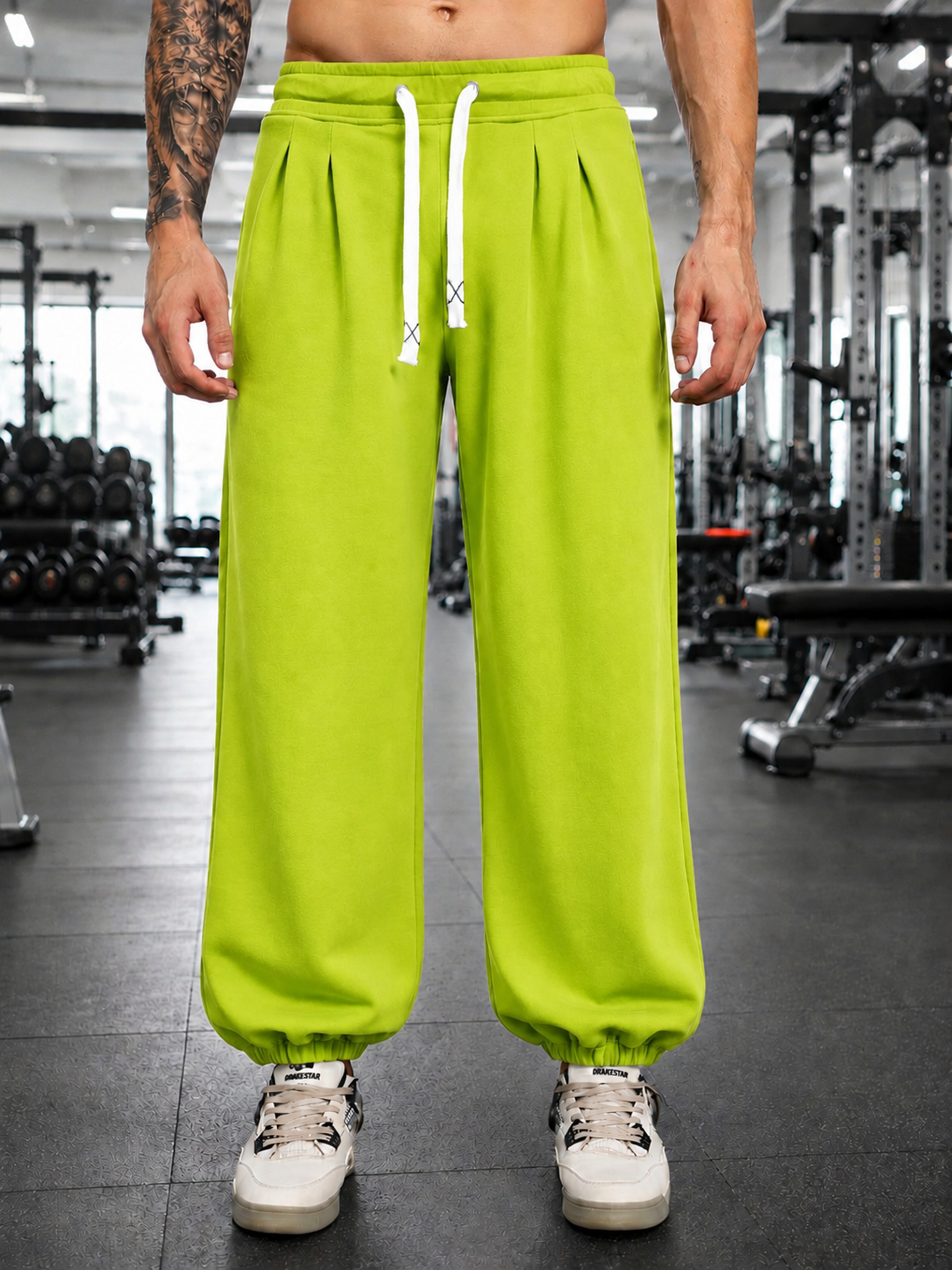 COOLFIT BAGGY LOOSE FIT JOGGER NEON GREEN