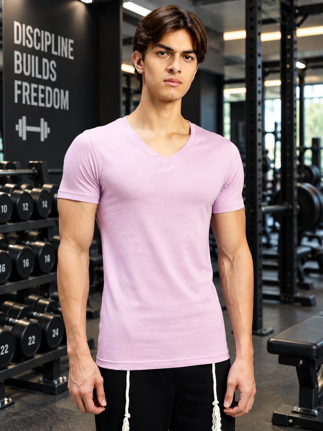 CORE SHORT REGULAR FIT T-SHIRT PINK
