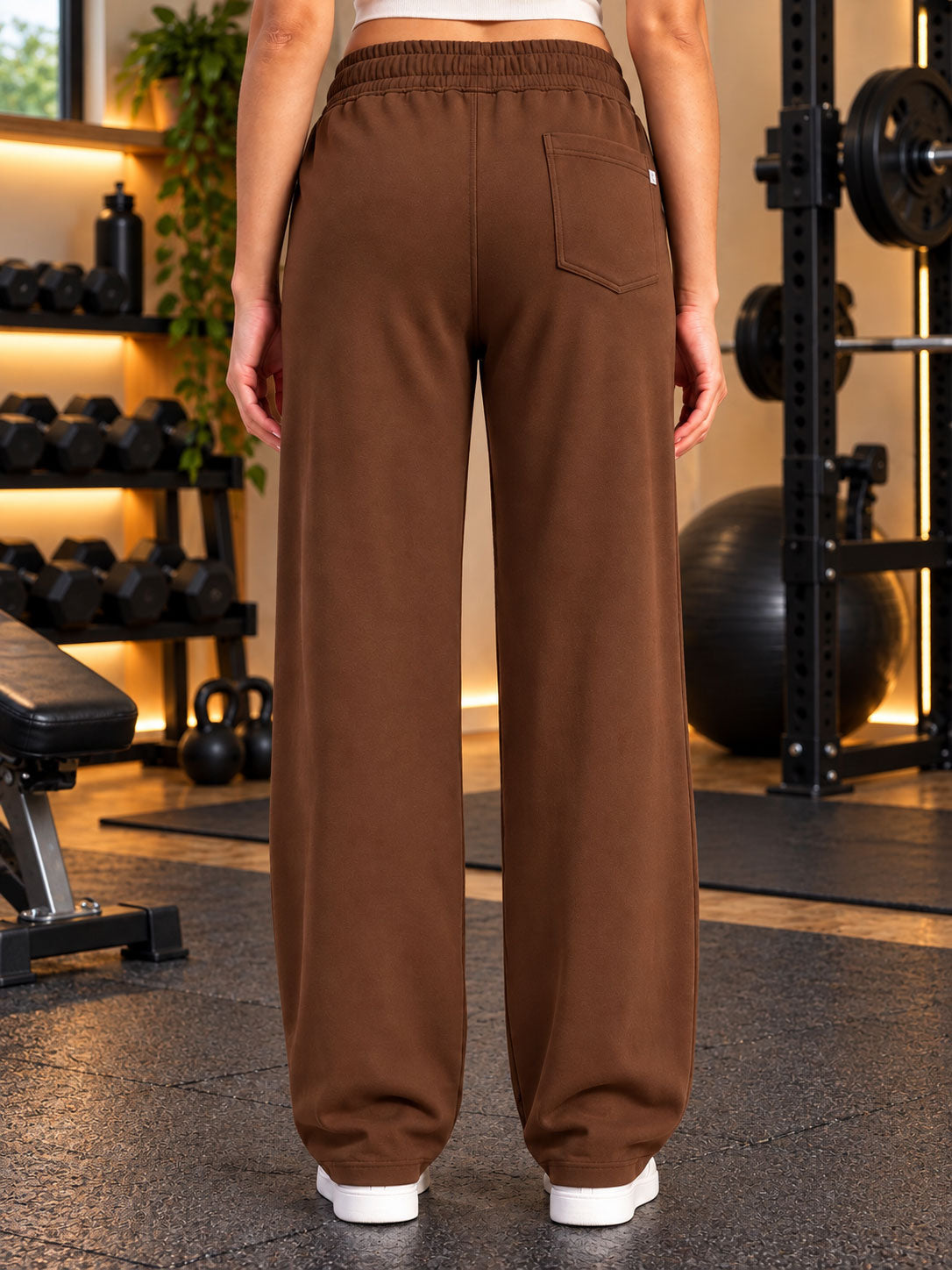 WOMEN TRIBAL CASUAL JOGGERS BROWN