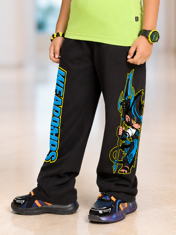 ELECTRIC WARRIOR JOGGER FOR BOYS GIRLS BLACK