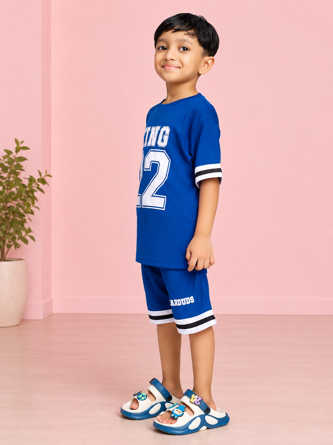 KING 22 VARSITY CO-ORD SET FOR BOYS GIRLS BLUE