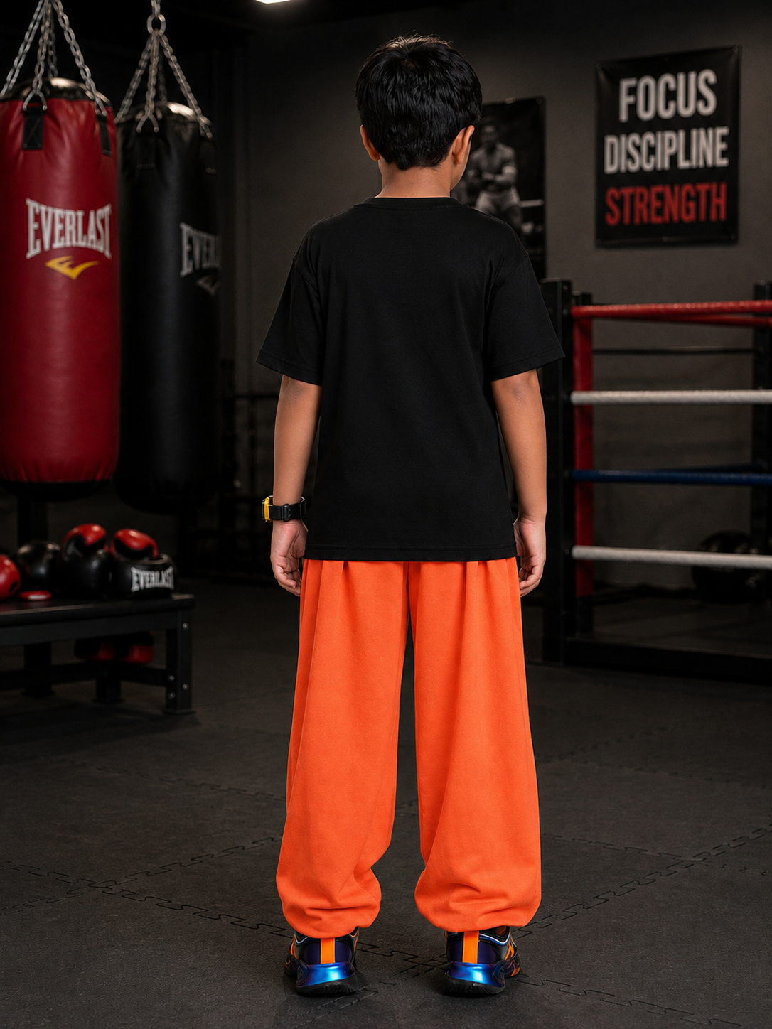 COOLFIT JOGGER FOR BOYS GIRLS ORANGE