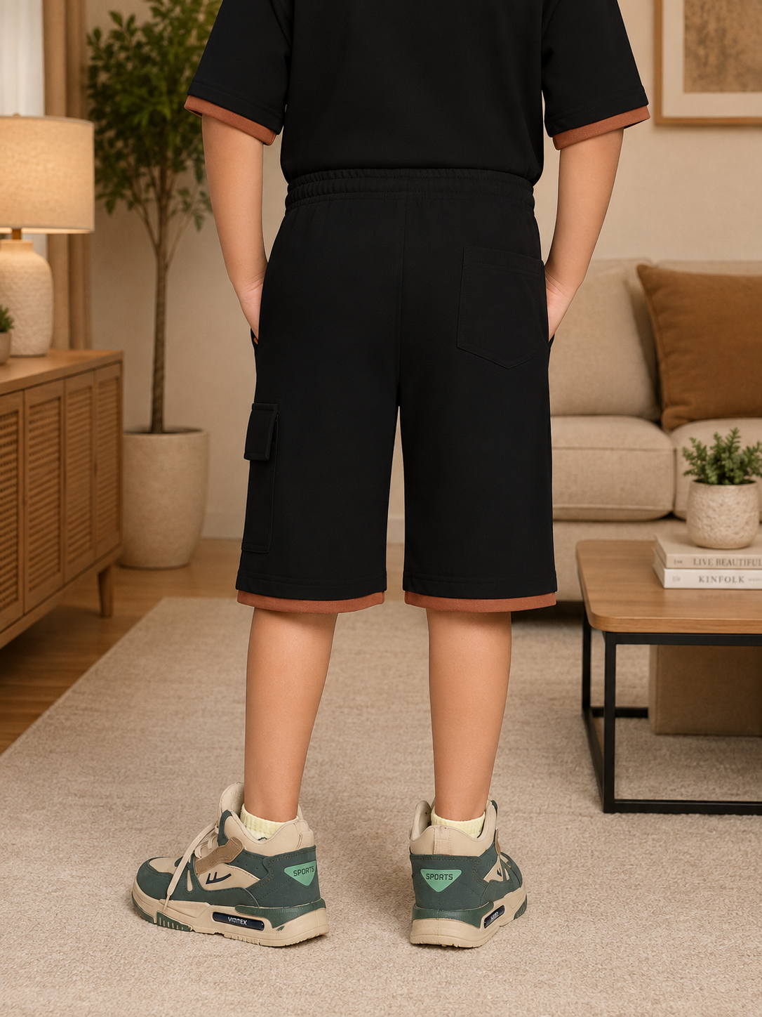 SPEED CLUB SET CO-ORD FOR BOYS GIRLS BLACK