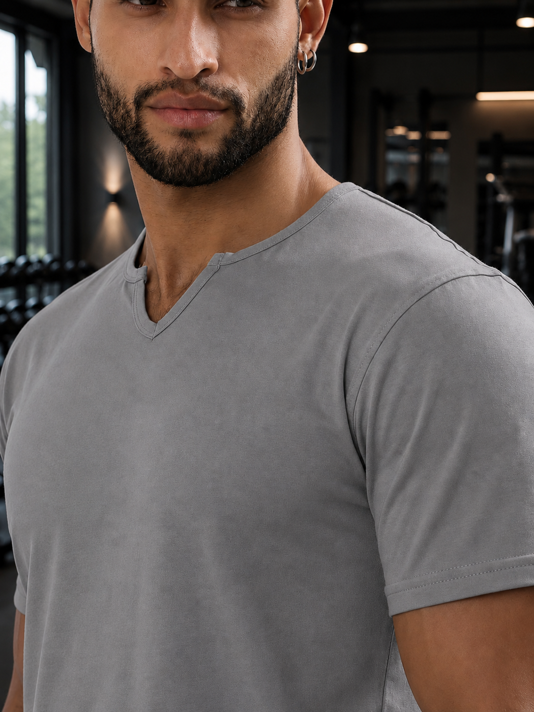 VIKING REGULAR FIT T-SHIRT GREY