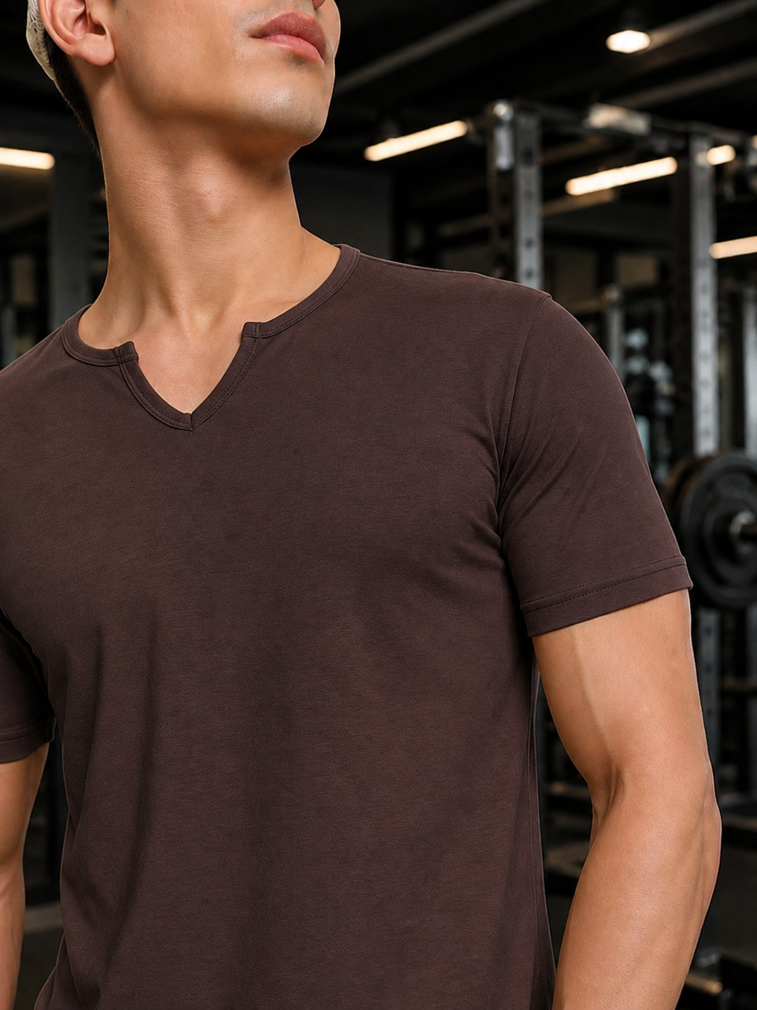 VIKING REGULAR FIT T-SHIRT BROWN