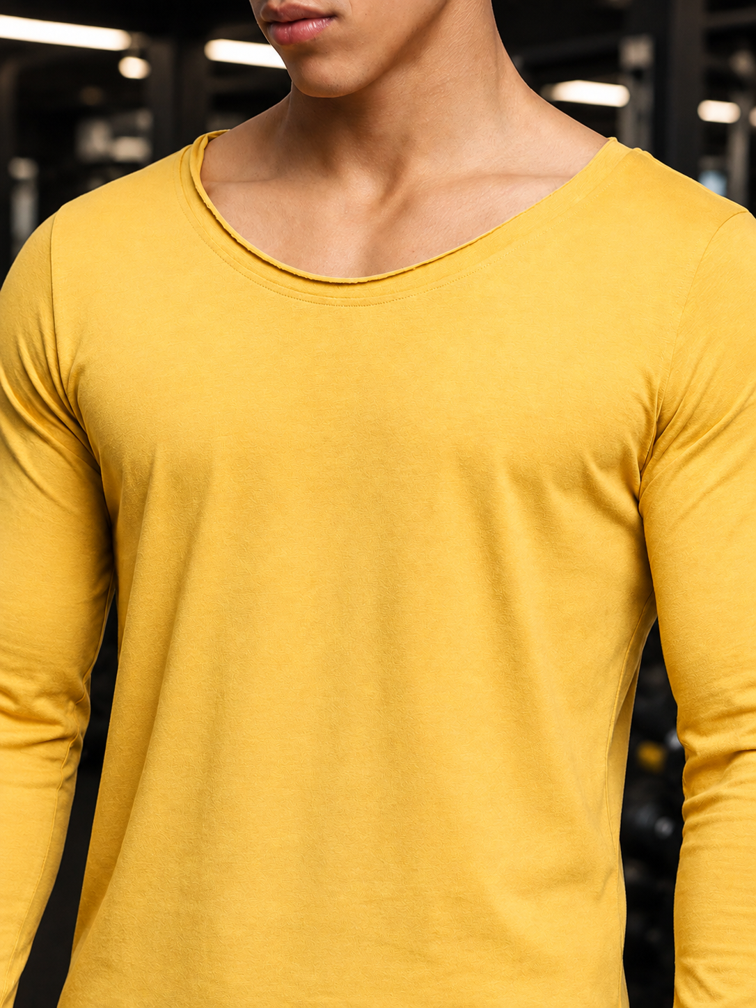 JOEL SLIM FIT SWEATSHIRT YELLOW