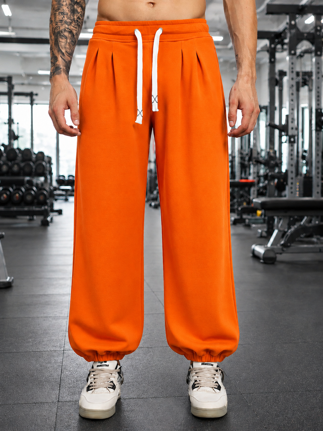 COOLFIT BAGGY LOOSE FIT JOGGER ORANGE