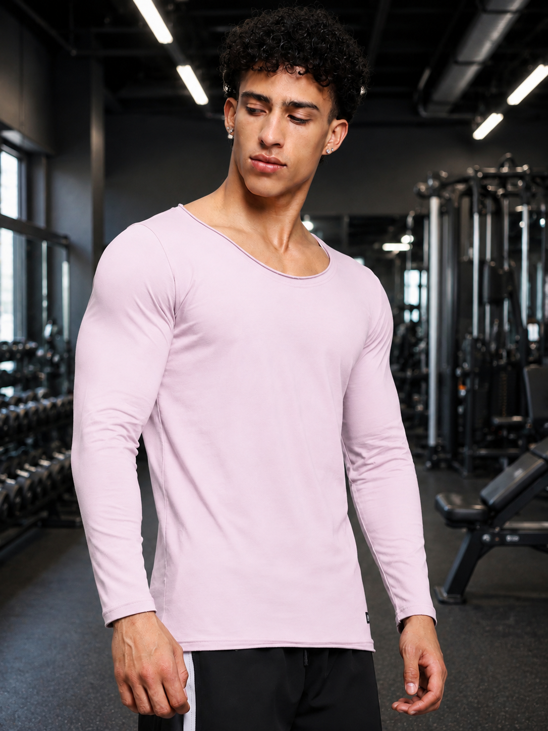 JOEL SLIM FIT SWEATSHIRT LILAC
