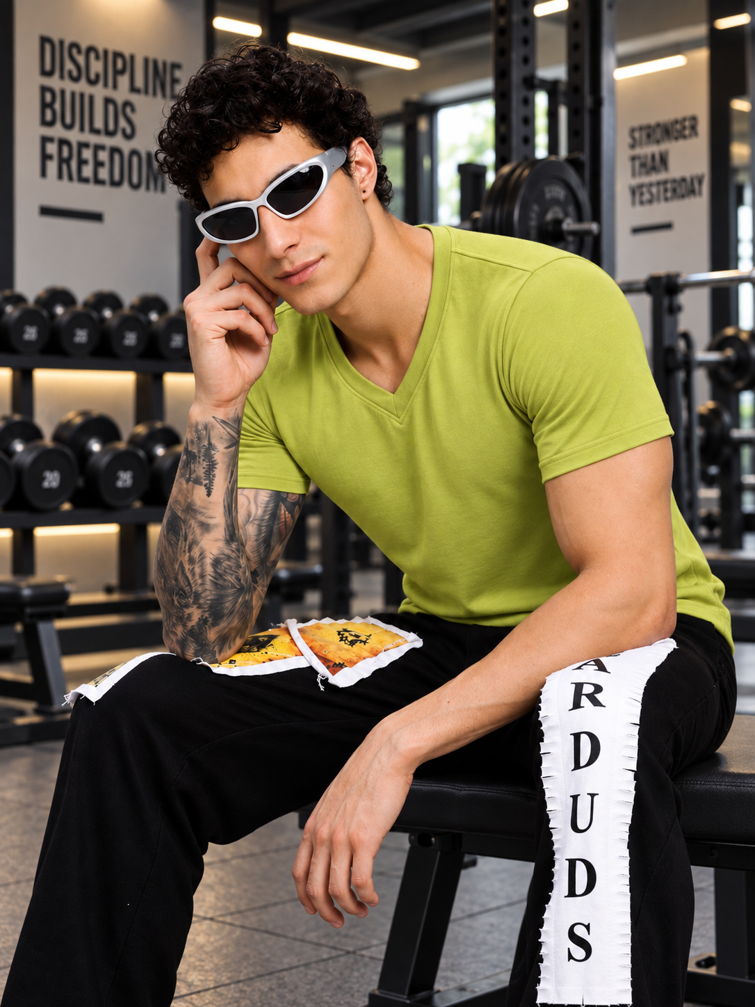 CORE SHORT REGULAR FIT T-SHIRT OLIVE GREEN