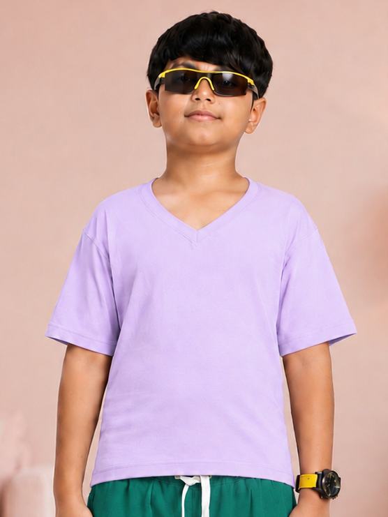 COOLFIT T-SHIRT FOR BOYS GIRLS LAVENDER